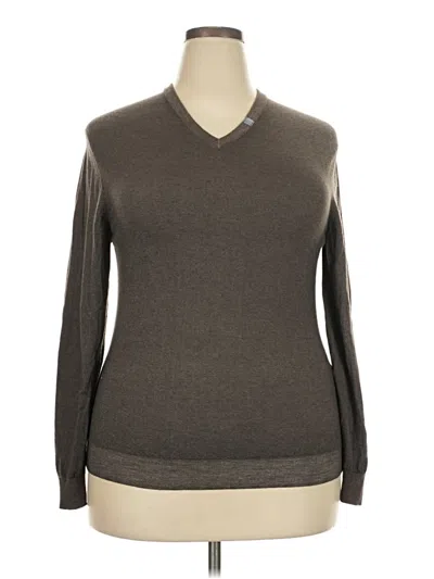 Pre-owned Malo Cashmere Pullover Sweater In Gray