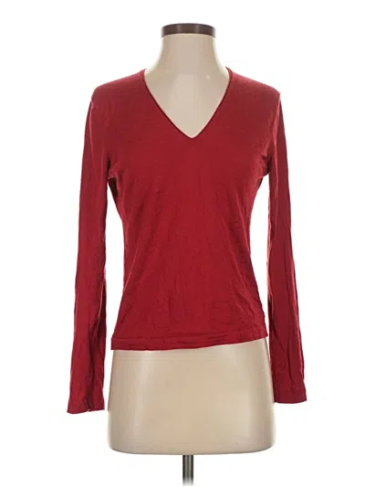 Pre-owned Malo Cashmere Pullover Sweater In Red