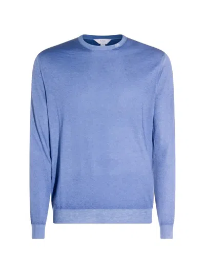 Malo Cashmere Round Neck In Blue