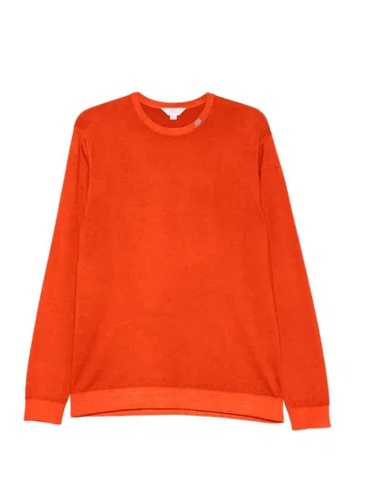 Malo Cashmere Round Neck In Red