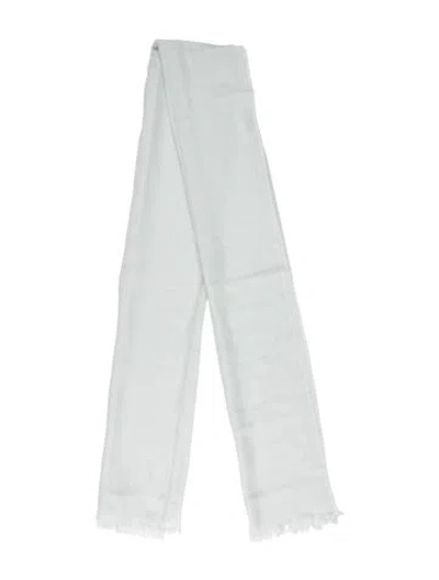 Pre-owned Malo Cashmere Scarf In Blue
