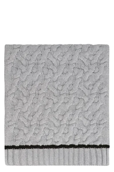 Malo Cashmere Scarf In Orange