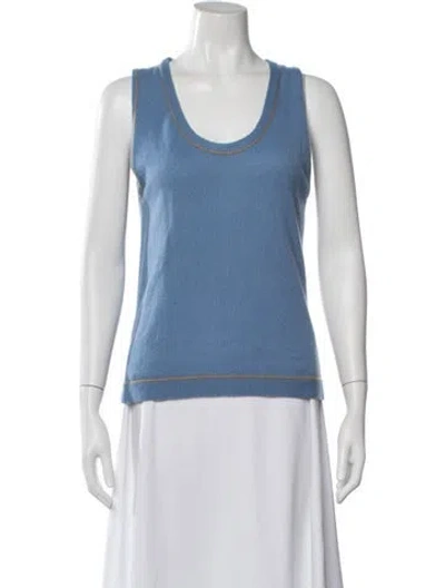 Pre-owned Malo Cashmere Scoop Neck Sweater In Multi