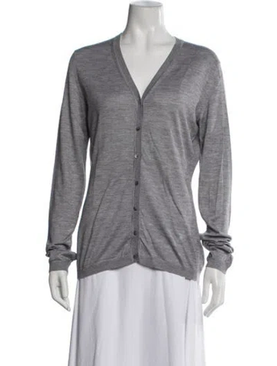 Pre-owned Malo Cashmere Set In Grey