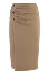 MALO CASHMERE SKIRT