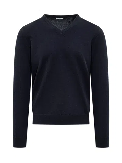 Malo Fine-knit Cashmere Jumper In Black