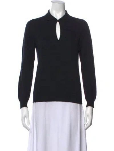 Pre-owned Malo Cashmere Sweater In Blue