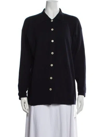 Pre-owned Malo Cashmere Sweater In Blue