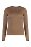 Malo Cashmere Sweater In Camel