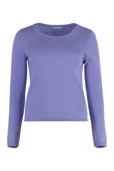 Malo Cashmere Sweater In Lilac