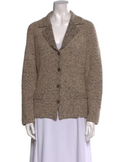 Pre-owned Malo Cashmere Sweater In Neutral