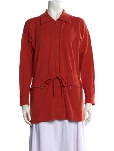 Pre-owned Malo Cashmere Sweater In Orange