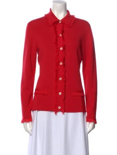 Pre-owned Malo Cashmere Sweater In Red