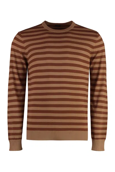 Malo Cashmere Sweater In Brown
