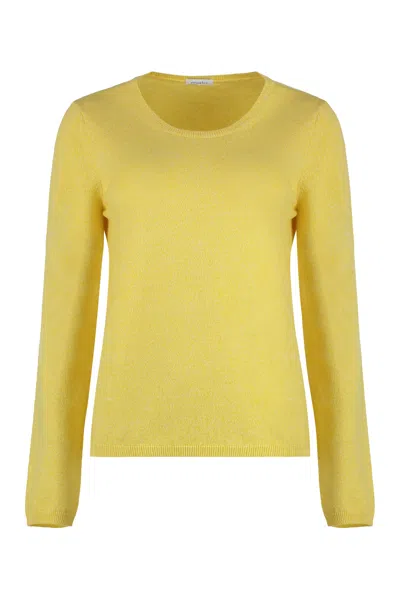Malo Cashmere Sweater In Yellow