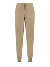 Malo Knitted Cashmere Track-pants In Neutrals