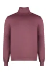 Malo Cashmere Turtleneck Pullover In Pink