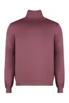 Malo Cashmere Turtleneck Pullover In Pink