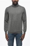 Malo Cashmere Turtleneck Sweater In Gray