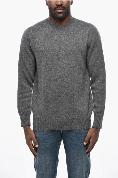 Malo Cashmere Turtleneck Sweater In Gray