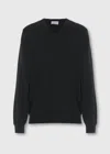 Malo V-neck Cashmere Sweater In Black