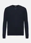 Malo V-neck Sweatshirt In Cashmere