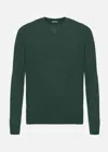 Malo V-neck Sweatshirt In Cashmere