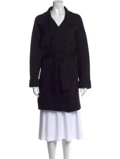 Pre-owned Malo Cashmere V-neck Sweater In Black