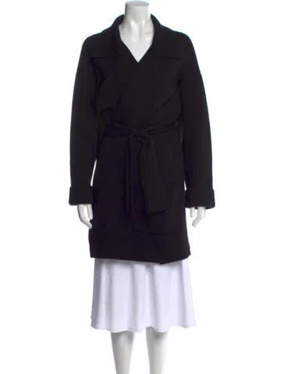 Pre-owned Malo Cashmere V-neck Sweater In Black