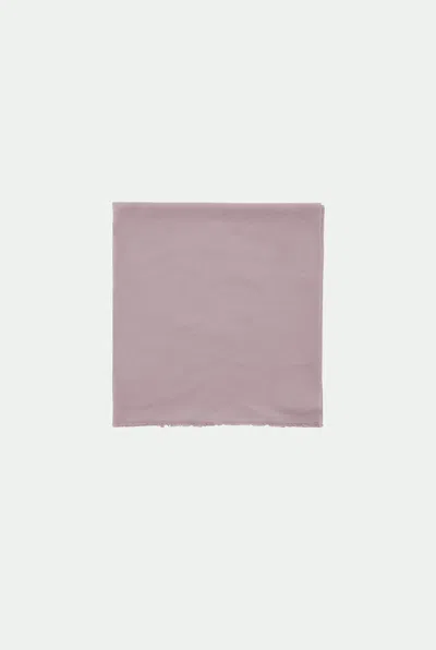 Malo Cashmere Voile Scarf In Pink