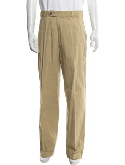 Pre-owned Malo Chinos In Yellow