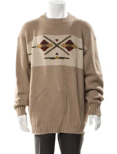 Pre-owned Malo Class Cashmere Pullover In Neutral