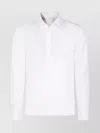 Malo Collared Shirt Button-down Long Sleeves In White