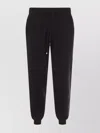 Malo Comfortable Trousers Elastic Waistband In Black