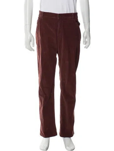 Pre-owned Malo Corduroy Pants In Brown