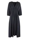 MALO COTTON MIDI DRESS