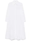 Malo Abito In Cotone In White
