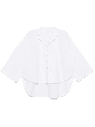 Malo Cotton Shirt In White