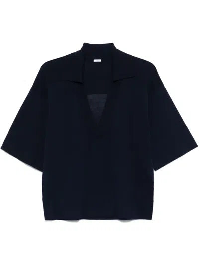 Malo Cotton Top In Blue