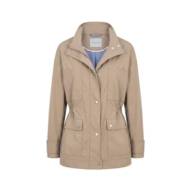 Malo Brown Cotton Women Jacket