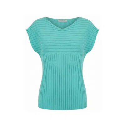 Malo Cotton Women Women's Sweater In Animal Print