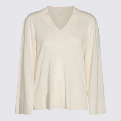 Malo Cream Cotton Knitwear