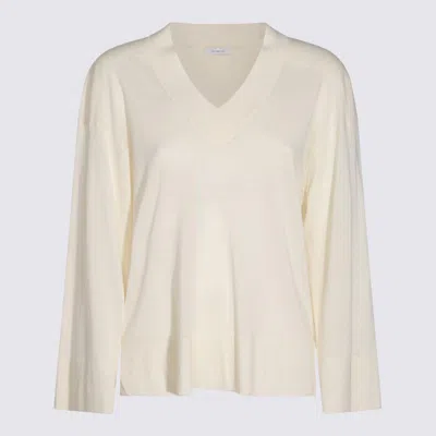 Malo Cream Cotton Knitwear