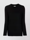 Malo Crew-neck Cashmere Blend Knitwear In Black