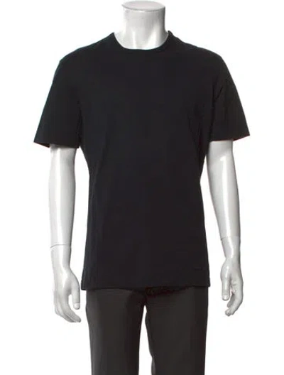 Pre-owned Malo Crew Neck Short Sleeve T-shirt In Black