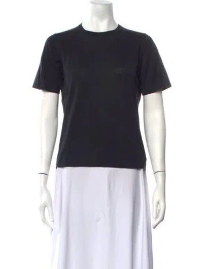 Pre-owned Malo Crew Neck Short Sleeve T-shirt In Blue
