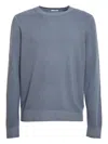 Malo Crew-neck Sweater In Blue