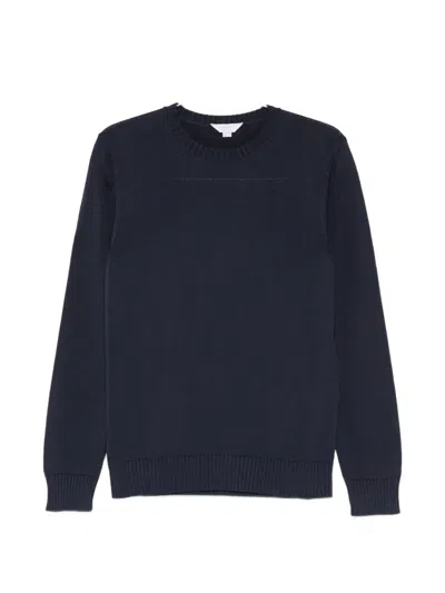 Malo Crew-neck Sweater In Blue
