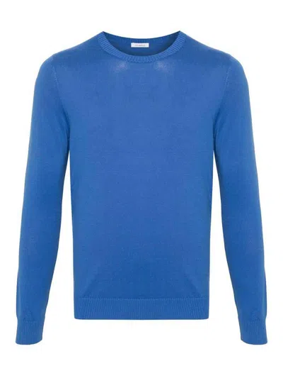 Malo Crew-neck Sweater In Blue