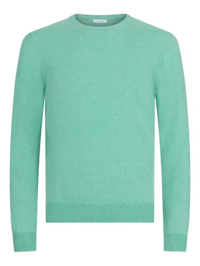 Malo Crew-neck Sweater In Green